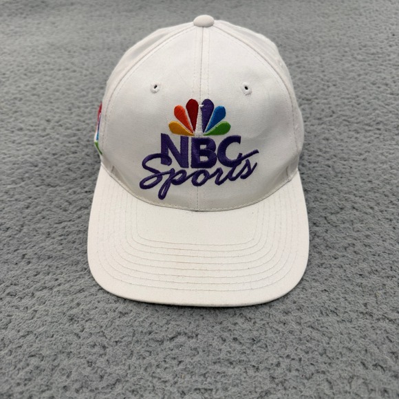 Sports Specialties Other - Vintage NBC Sports Snapback Hat Sports Specialties White Green Underbrim Mens